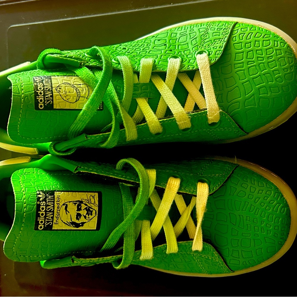 Adidas Kids Green Sneakers